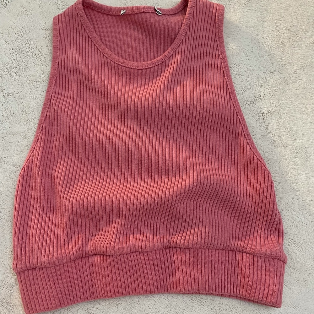 Pink Zara shirt